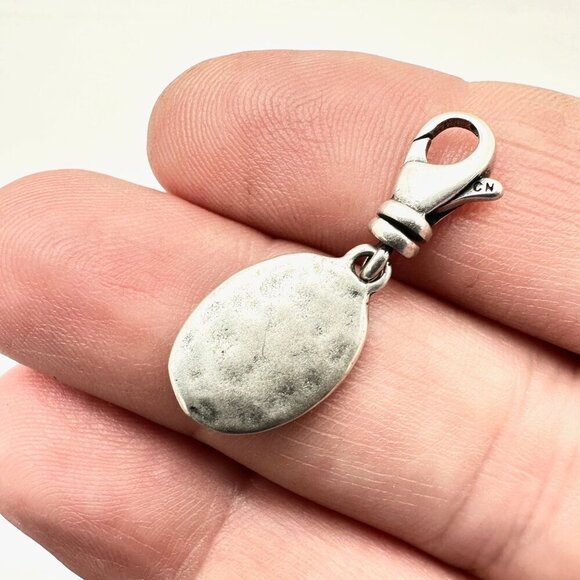 Silpada Womens Charm Sterling Silver Crystal Initial "Y" - Picture 2 of 2